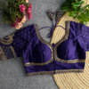 Tew Soft Italian Silk Heavy Handwork Blouse Best Wholesale Shop In Surat